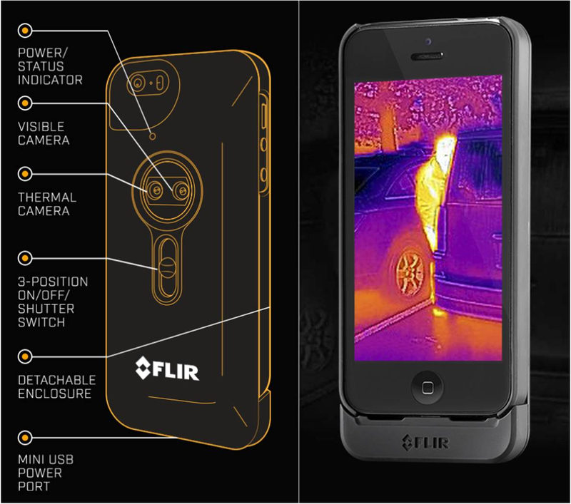 Illustration for article titled Esta funda convierte tu iPhone en una cámara térmica estilo Depredador